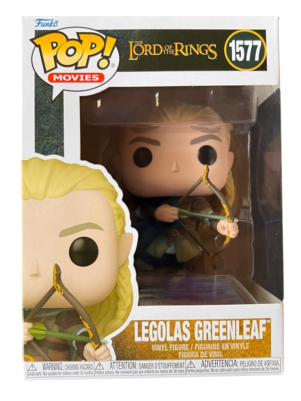 Funko Pop! Movies Lord of the Rings Legolas Greenleaf #1577 vinyl figure